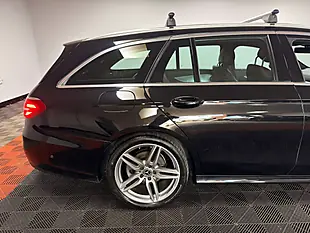 Used 2017 Mercedes-Benz E Class AMG Line Obsidian Black - Interior and Exterior details 20