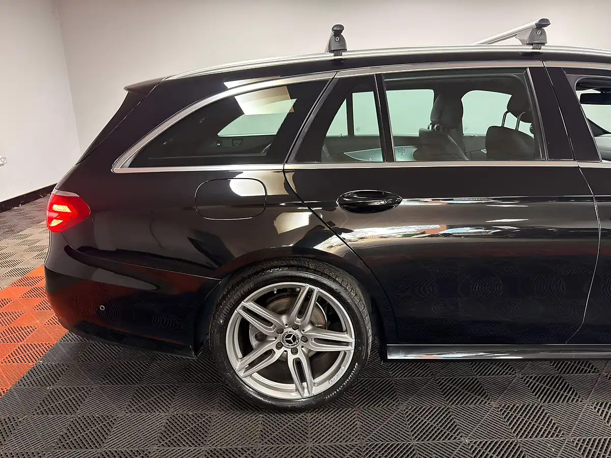Used 2017 Mercedes-Benz E Class AMG Line Obsidian Black - Interior and Exterior details 20