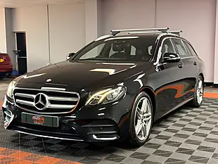 Used 2017 Mercedes-Benz E Class AMG Line Obsidian Black - Interior and Exterior details 3