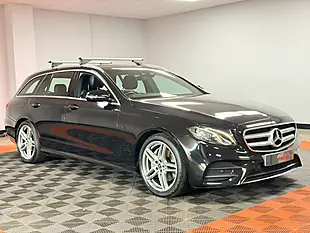 Used 2017 Mercedes-Benz E Class AMG Line Obsidian Black - Interior and Exterior details 5