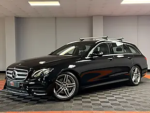 Used 2017 Mercedes-Benz E Class AMG Line Obsidian Black - Interior and Exterior details 7