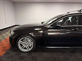 Used 2017 Mercedes-Benz E Class AMG Line Obsidian Black - Interior and Exterior details 9