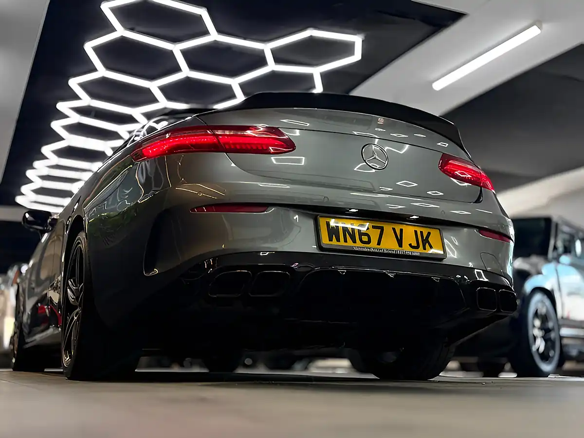 Used 2017 Mercedes-Benz E Class AMG Line Premium Grey - Interior and Exterior details 12