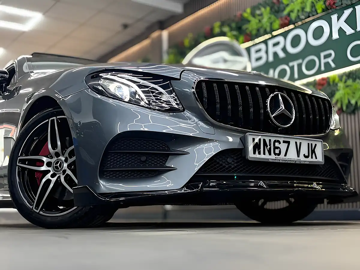 Used 2017 Mercedes-Benz E Class AMG Line Premium Grey - Interior and Exterior details 4