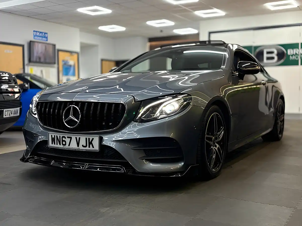Used 2017 Mercedes-Benz E Class AMG Line Premium Grey - Interior and Exterior details 6