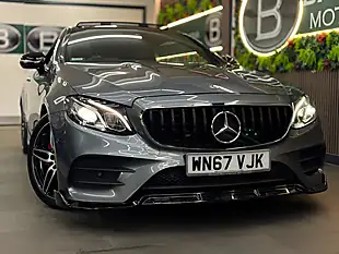 Used 2017 Mercedes-Benz E Class AMG Line Premium Grey - Interior and Exterior details 3