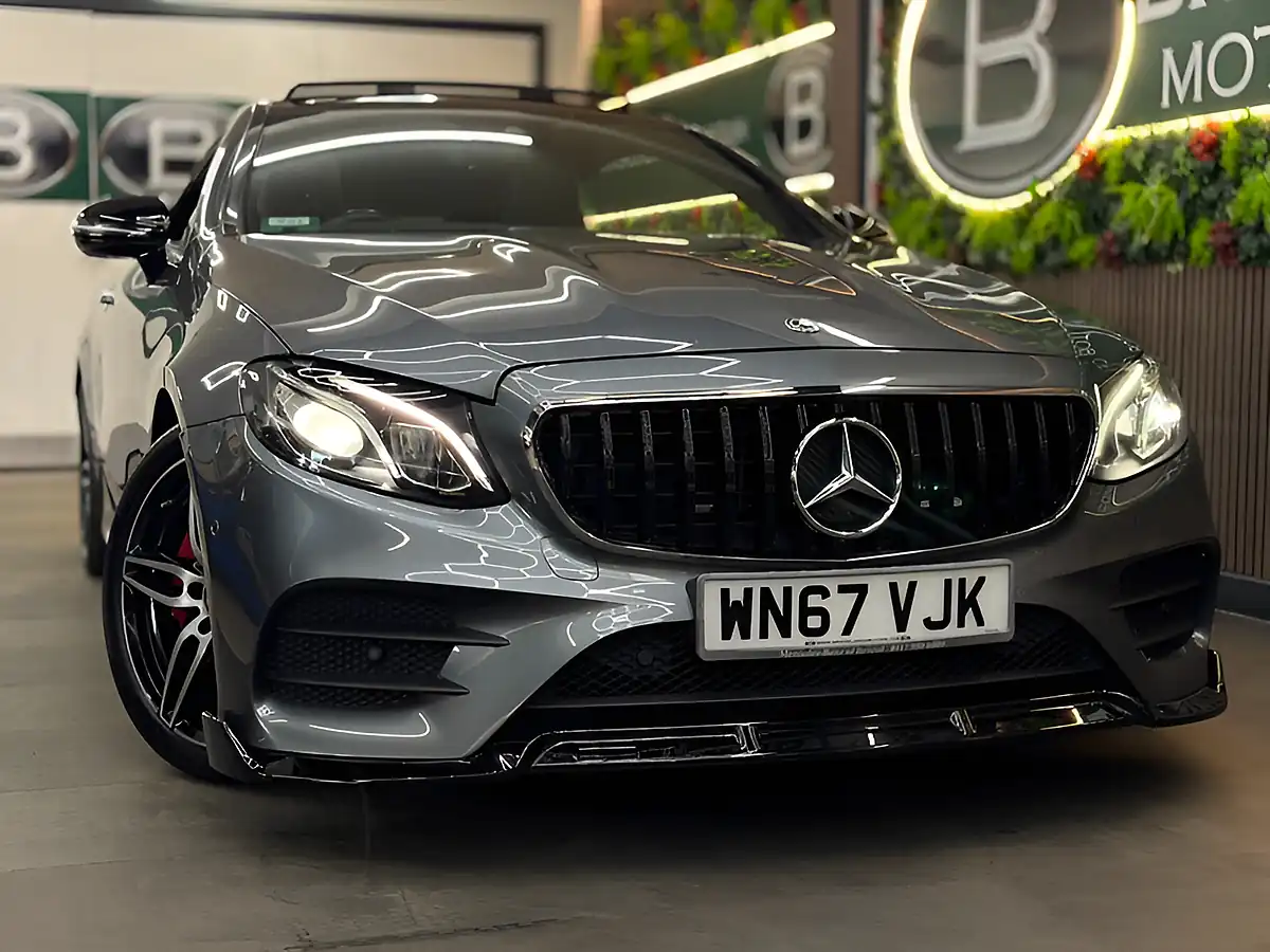 Used 2017 Mercedes-Benz E Class AMG Line Premium Grey - Interior and Exterior details 3