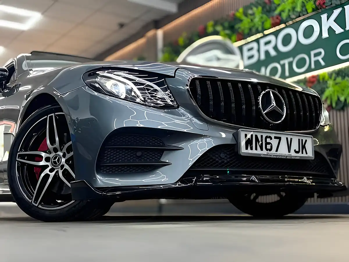 Used 2017 Mercedes-Benz E Class AMG Line Premium Grey - Interior and Exterior details 4
