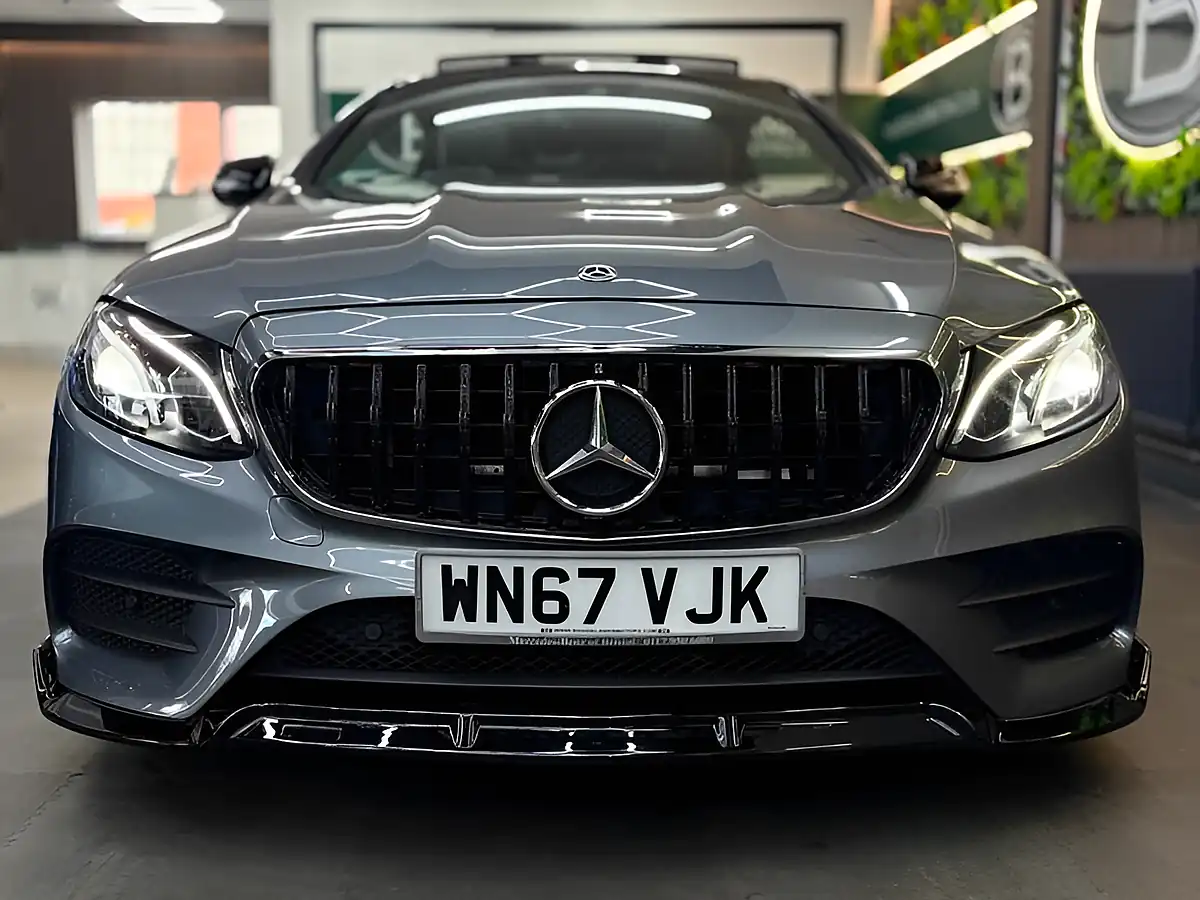 Used 2017 Mercedes-Benz E Class AMG Line Premium Grey - Interior and Exterior details 5