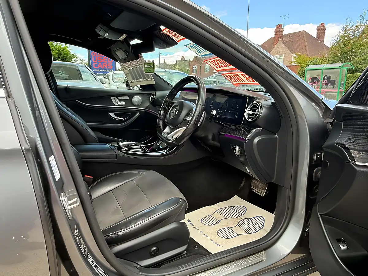 Used 2017 Mercedes-Benz E Class AMG Line Premium Grey - Interior and Exterior details 13