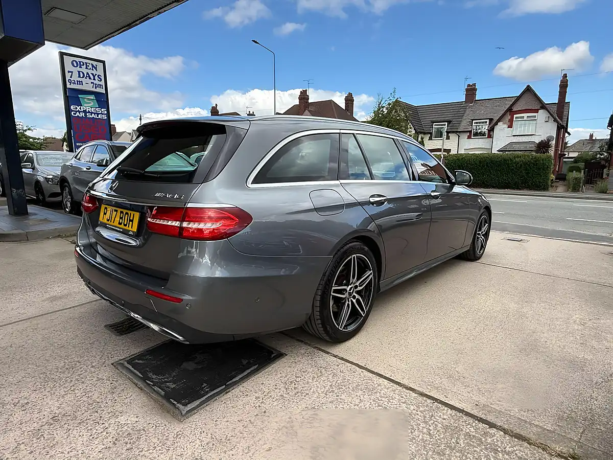 Used 2017 Mercedes-Benz E Class AMG Line Premium Grey - Interior and Exterior details 3