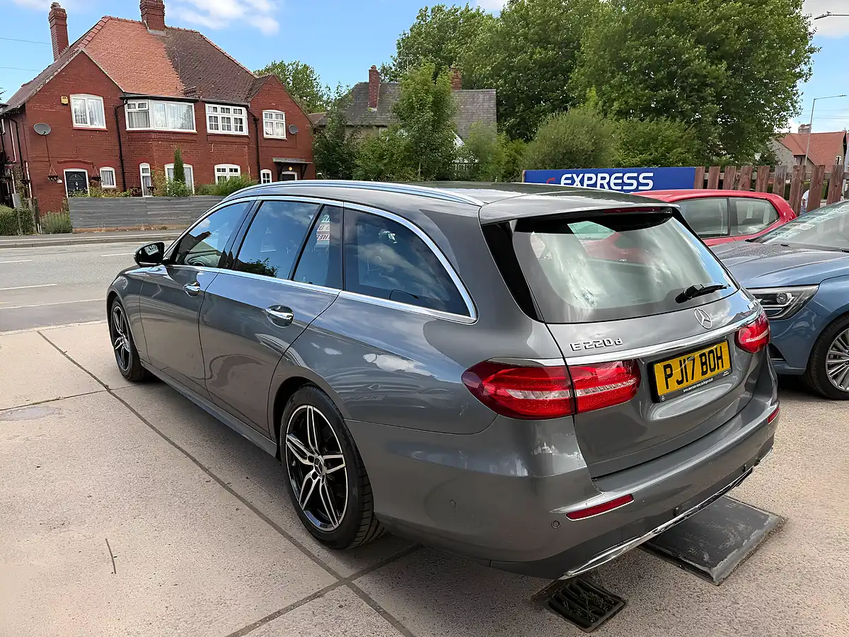 Used 2017 Mercedes-Benz E Class AMG Line Premium Grey - Interior and Exterior details 5