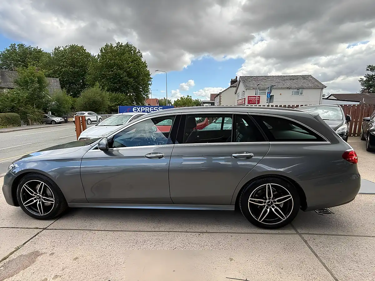 Used 2017 Mercedes-Benz E Class AMG Line Premium Grey - Interior and Exterior details 6
