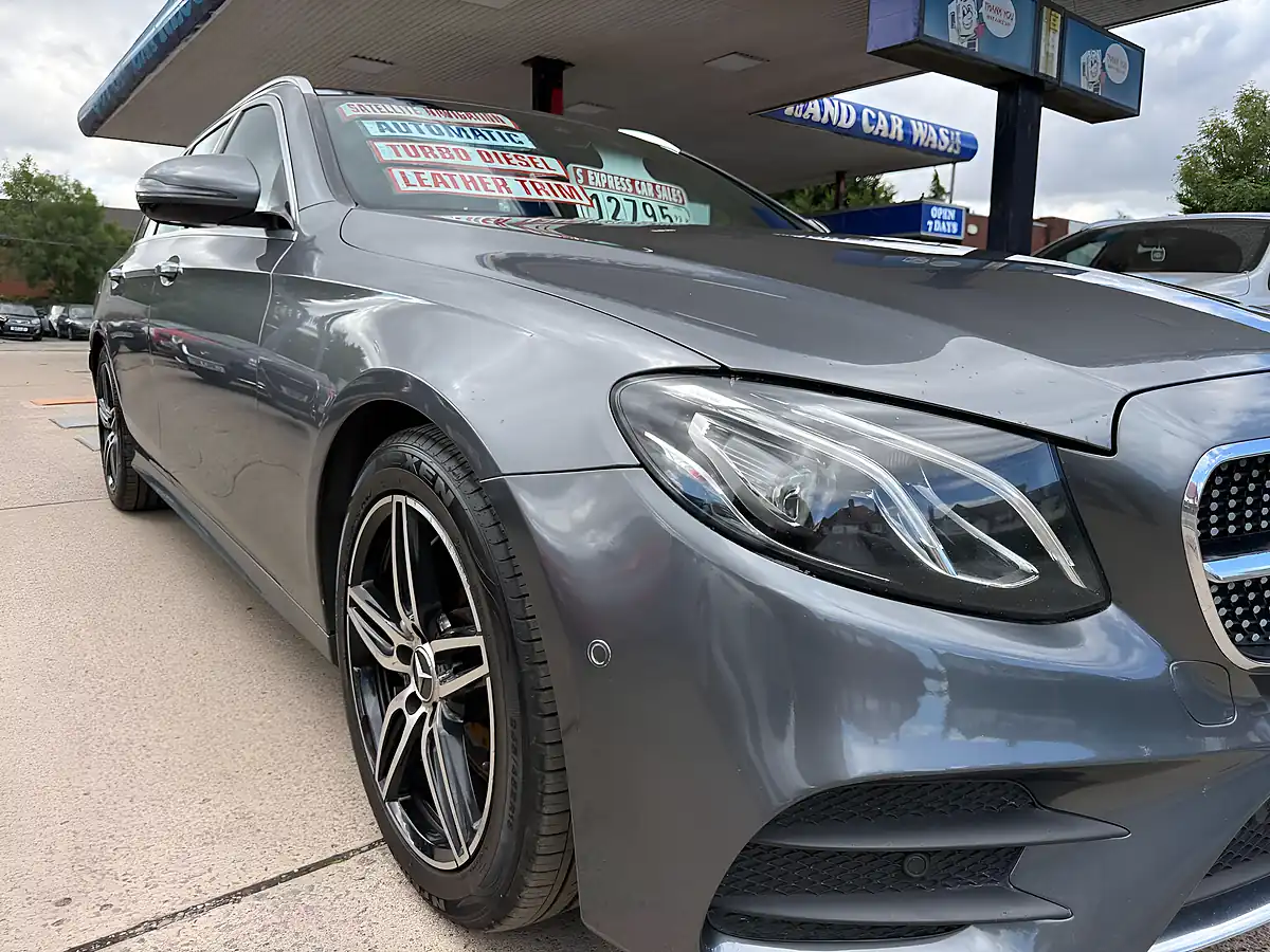 Used 2017 Mercedes-Benz E Class AMG Line Premium Grey - Interior and Exterior details 8