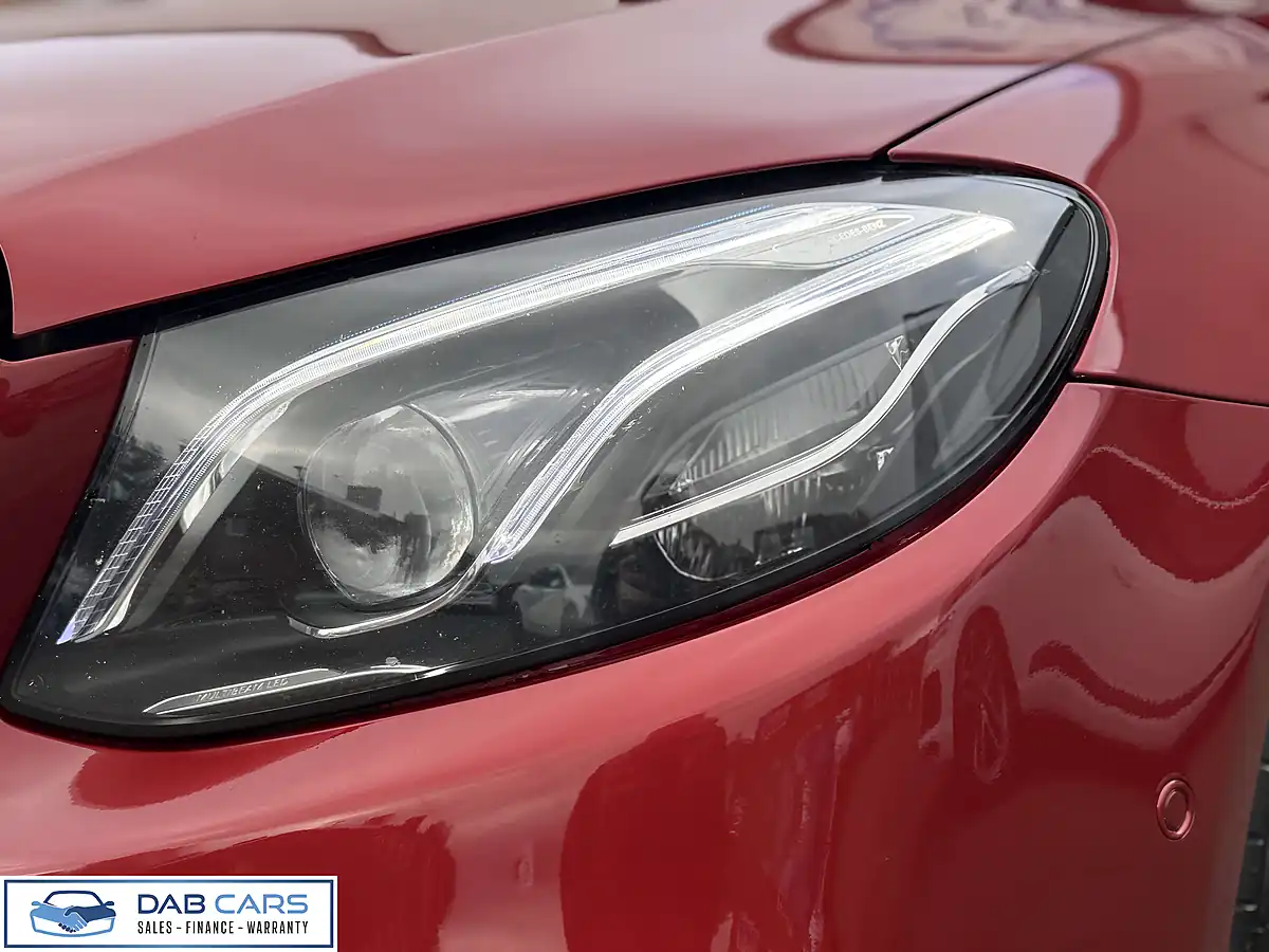 Used 2017 Mercedes-Benz E-Class AMG Line Premium+ Hyacinth Red Metallic - Interior and Exterior details 11