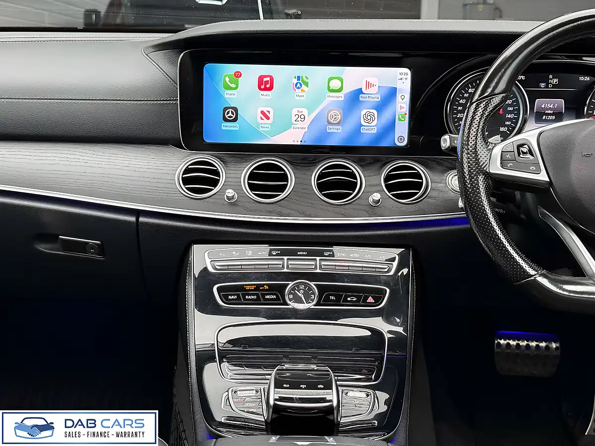 Used 2017 Mercedes-Benz E-Class AMG Line Premium+ Hyacinth Red Metallic - Interior and Exterior details 14