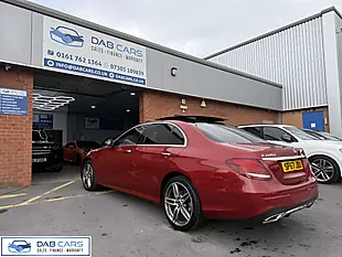 Used 2017 Mercedes-Benz E-Class AMG Line Premium+ Hyacinth Red Metallic - Interior and Exterior details 19