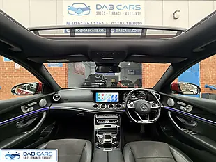Used 2017 Mercedes-Benz E-Class AMG Line Premium+ Hyacinth Red Metallic - Interior and Exterior details 4