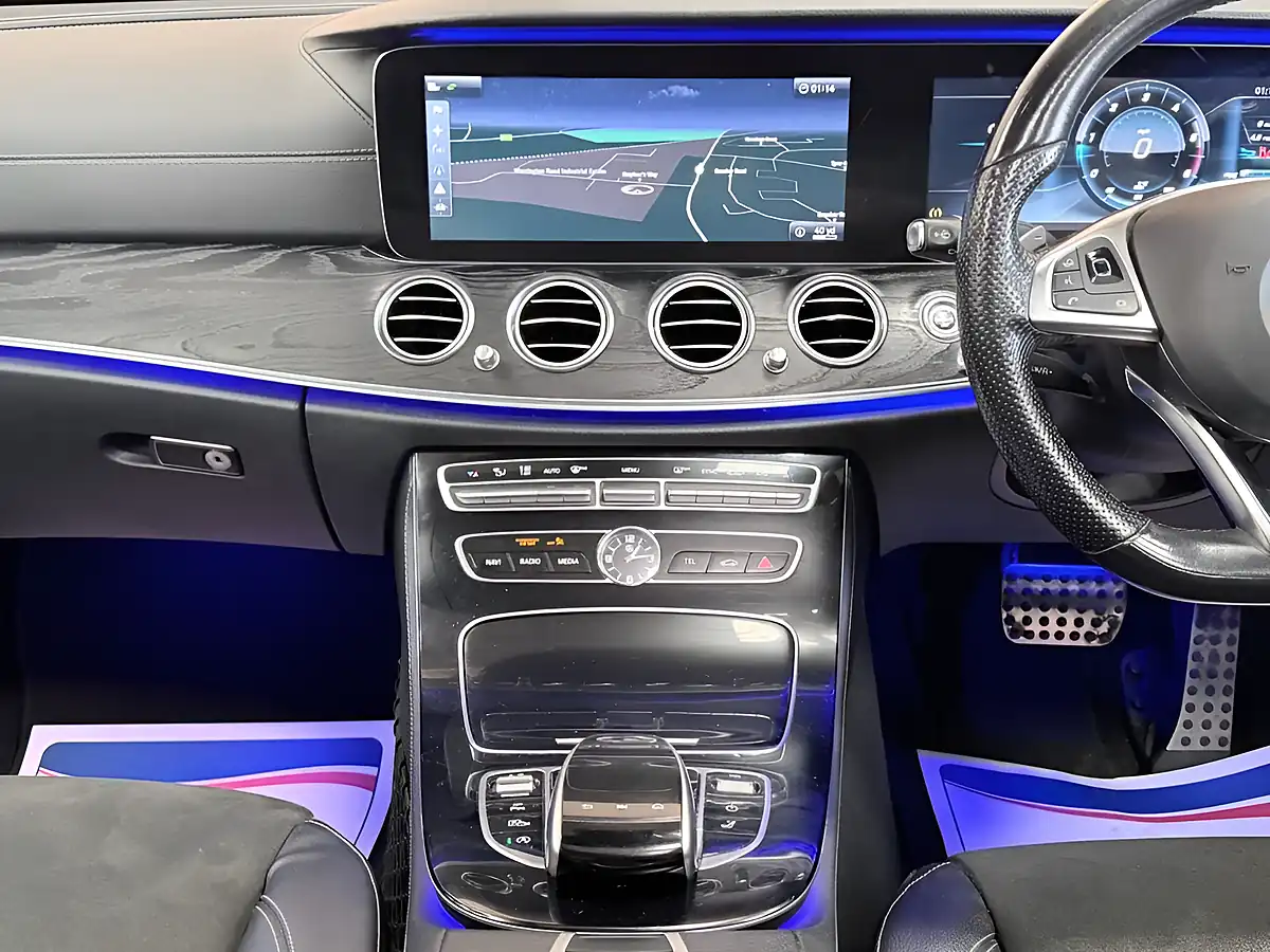 Used 2017 Mercedes-Benz E Class AMG Line (premium Plus) Black - Interior and Exterior details 14