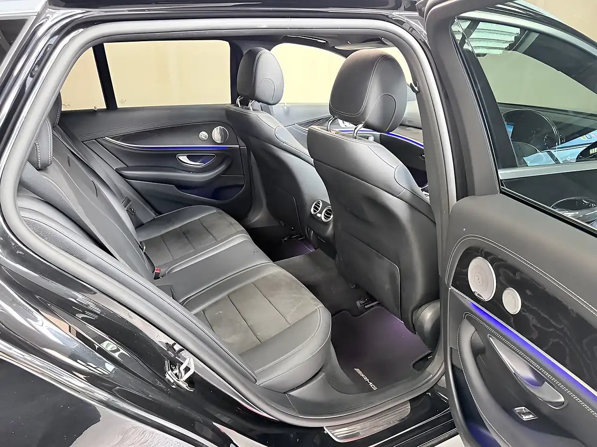 Used 2017 Mercedes-Benz E Class AMG Line (premium Plus) Black - Interior and Exterior details 16