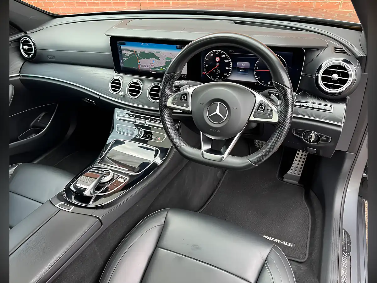 Used 2017 Mercedes-Benz E Class AMG Line (premium Plus) Grey - Interior and Exterior details 2