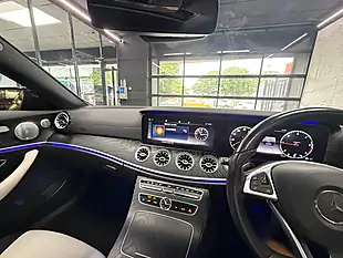 Used 2017 Mercedes-Benz E Class AMG Line Premium Plus Hyacinth Red - Interior and Exterior details 15