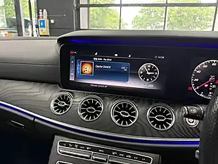 Used 2017 Mercedes-Benz E Class AMG Line Premium Plus Hyacinth Red - Interior and Exterior details 17