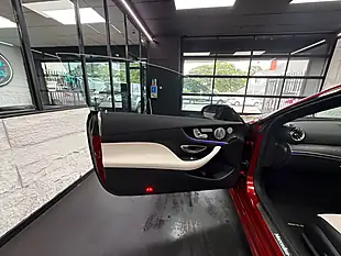 Used 2017 Mercedes-Benz E Class AMG Line Premium Plus Hyacinth Red - Interior and Exterior details 20