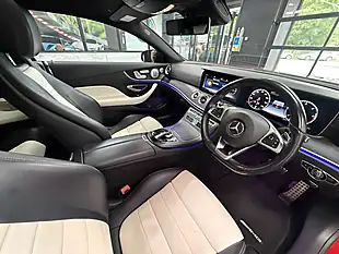 Used 2017 Mercedes-Benz E Class AMG Line Premium Plus Hyacinth Red - Interior and Exterior details 3
