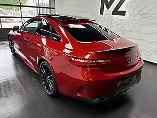 Used 2017 Mercedes-Benz E Class AMG Line Premium Plus Hyacinth Red - Interior and Exterior details 4