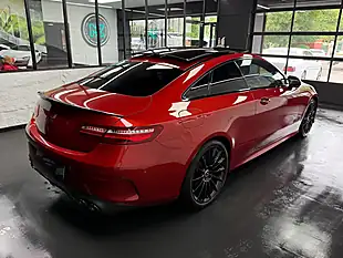 Used 2017 Mercedes-Benz E Class AMG Line Premium Plus Hyacinth Red - Interior and Exterior details 6