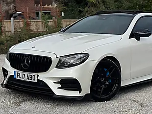 Used 2017 Mercedes-Benz E Class AMG Line (premium Plus) White - Interior and Exterior details 16
