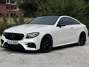 Used 2017 Mercedes-Benz E Class AMG Line (premium Plus) White - Interior and Exterior details 2