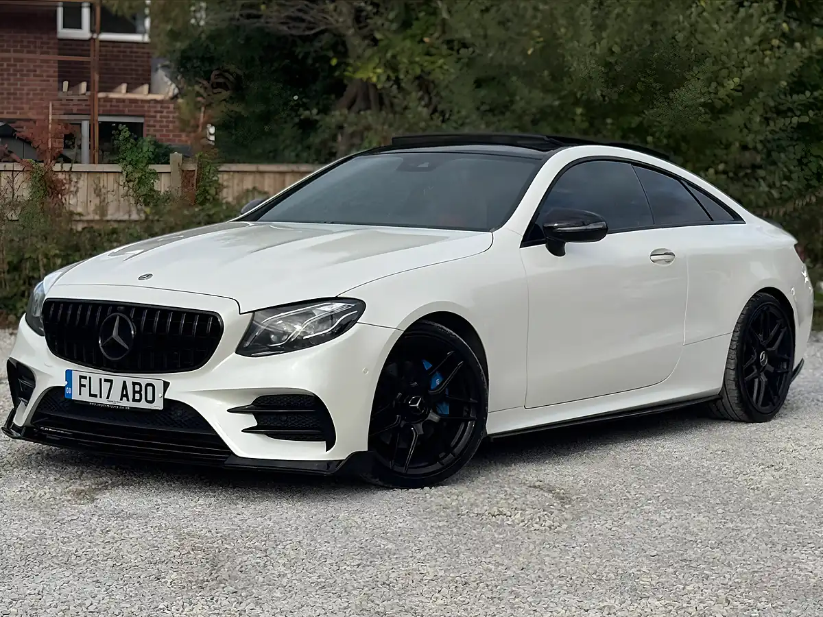 Used 2017 Mercedes-Benz E Class AMG Line (premium Plus) White - Interior and Exterior details 2