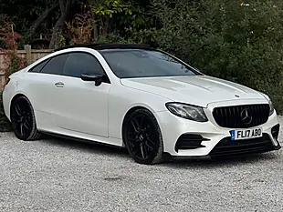 Used 2017 Mercedes-Benz E Class AMG Line (premium Plus) White - Interior and Exterior details 3