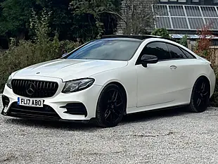 Used 2017 Mercedes-Benz E Class AMG Line (premium Plus) White - Interior and Exterior details 5