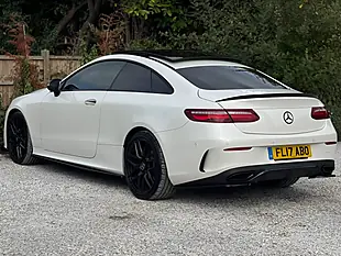 Used 2017 Mercedes-Benz E Class AMG Line (premium Plus) White - Interior and Exterior details 6