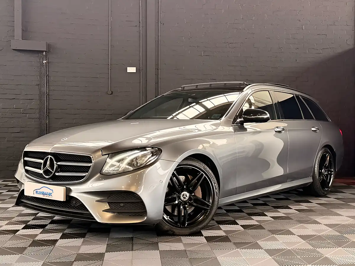 Used 2017 Mercedes-Benz E-Class AMG Line Premium Selenite Grey - Front View