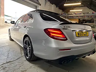 Used 2017 Mercedes-Benz E Class AMG Line (premium) Silver - Interior and Exterior details 18