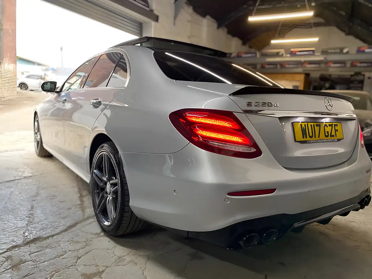 Used 2017 Mercedes-Benz E Class AMG Line (premium) Silver - Interior and Exterior details 18
