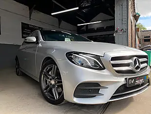 Used 2017 Mercedes-Benz E Class AMG Line (premium) Silver - Interior and Exterior details 19