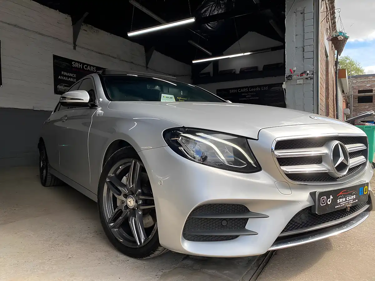Used 2017 Mercedes-Benz E Class AMG Line (premium) Silver - Interior and Exterior details 19