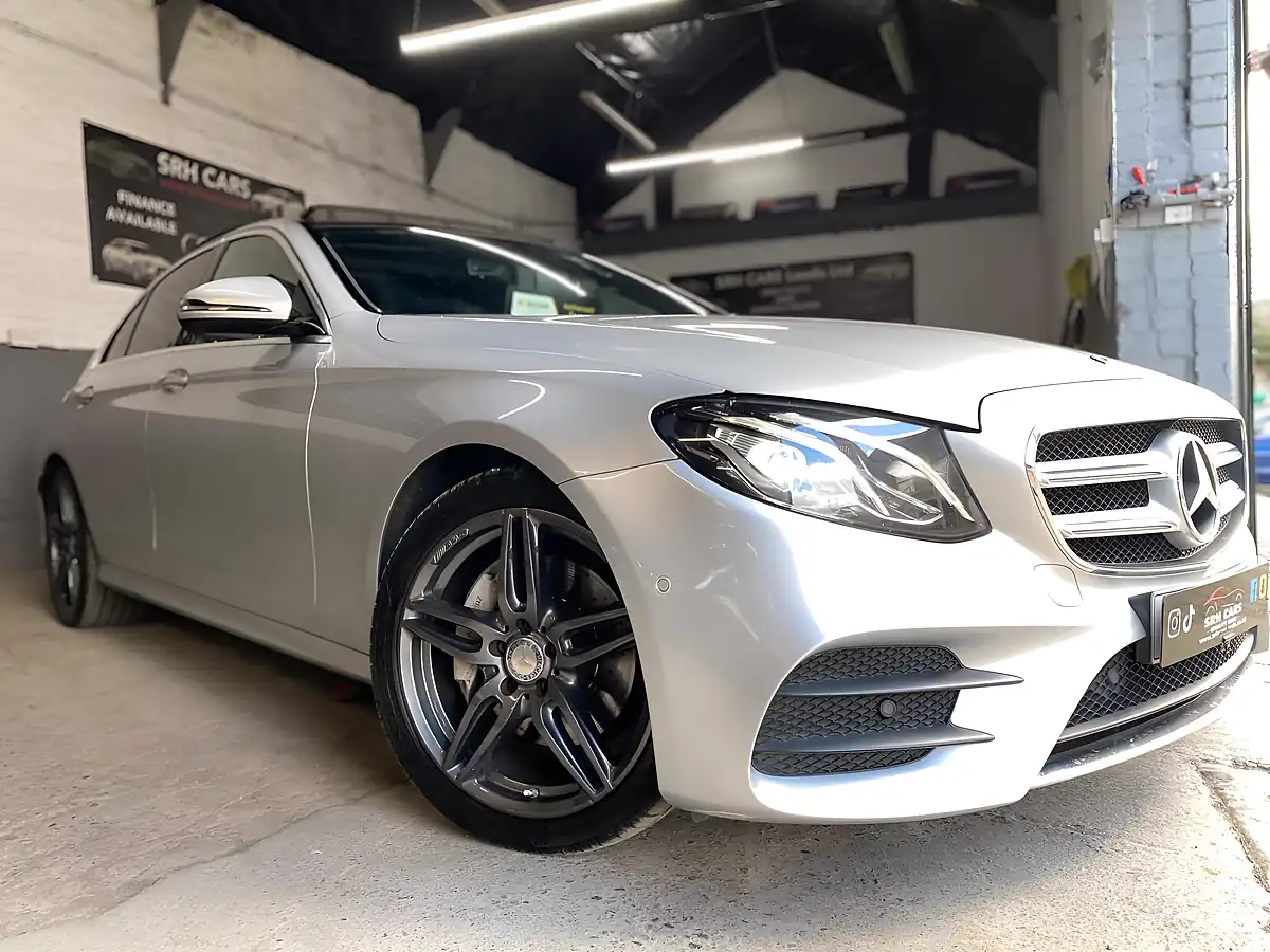 Used 2017 Mercedes-Benz E Class AMG Line (premium) Silver - Interior and Exterior details 2