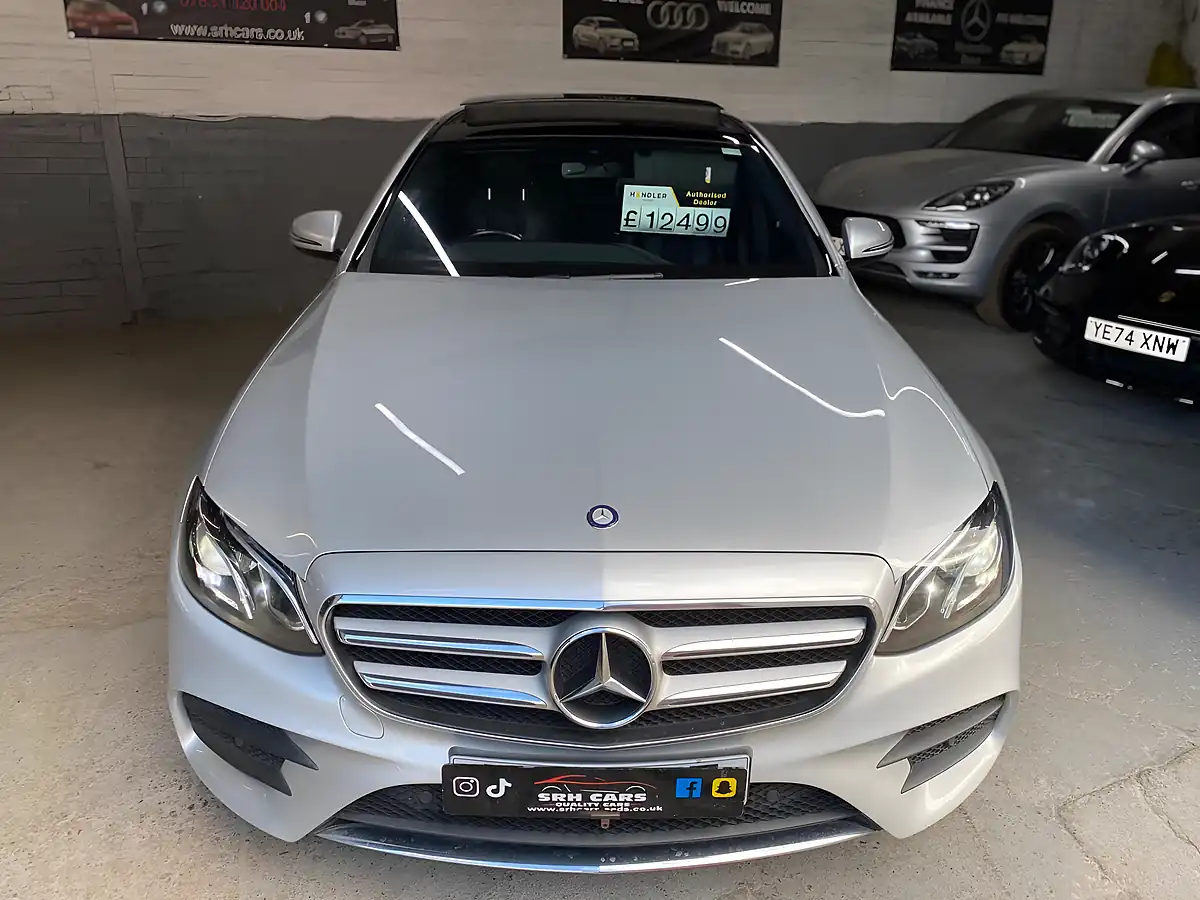 Used 2017 Mercedes-Benz E Class AMG Line (premium) Silver - Interior and Exterior details 3