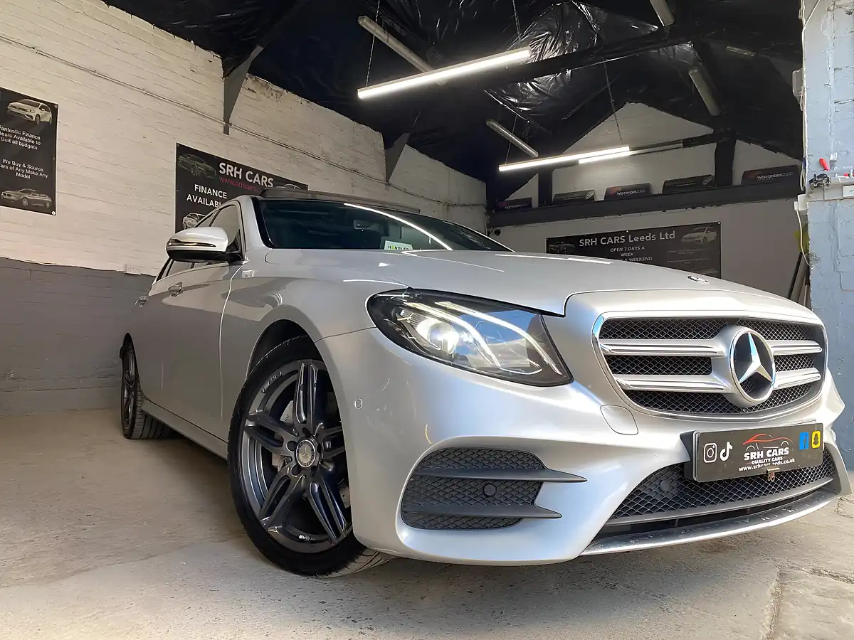 Used 2017 Mercedes-Benz E Class AMG Line (premium) Silver - Interior and Exterior details 6