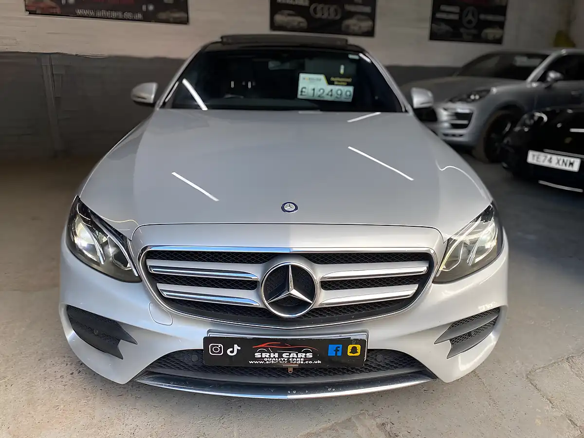 Used 2017 Mercedes-Benz E Class AMG Line (premium) Silver - Interior and Exterior details 7