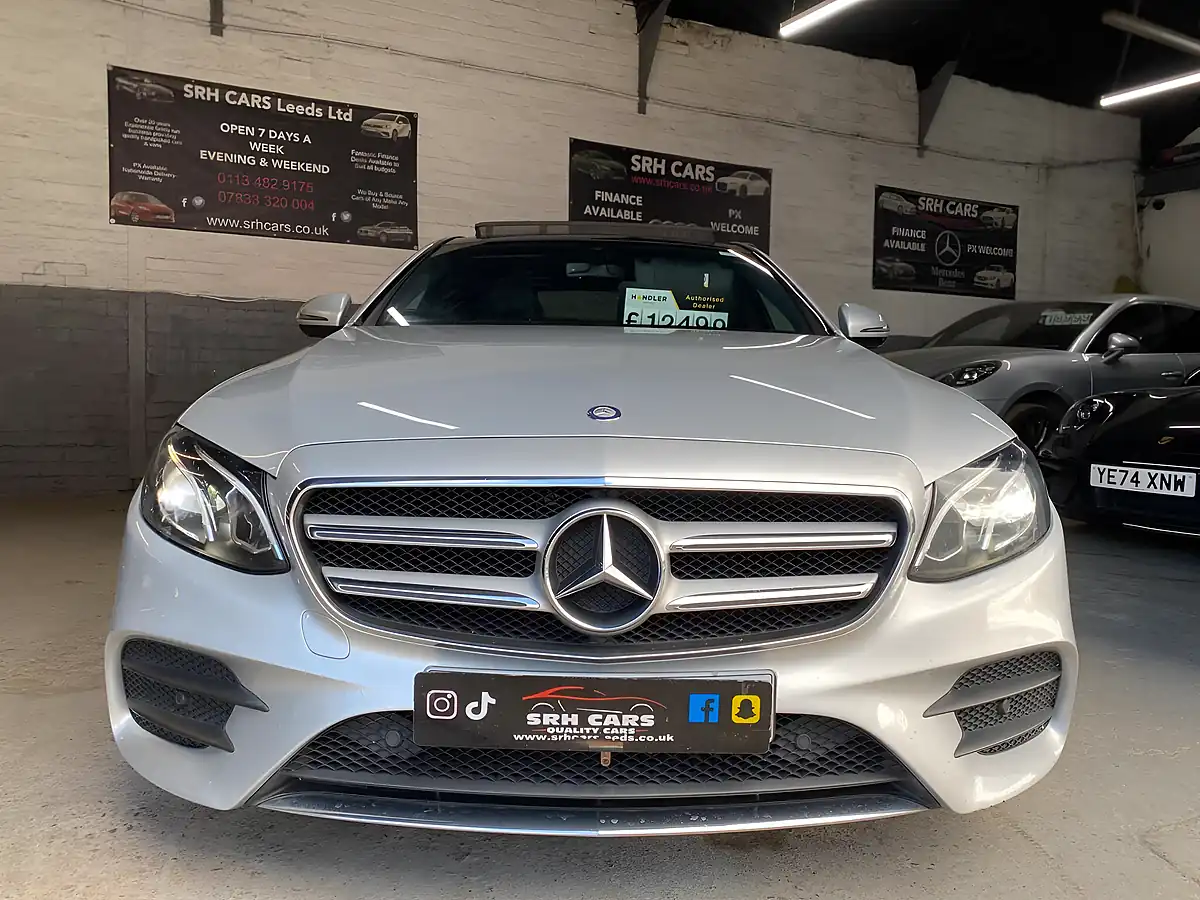 Used 2017 Mercedes-Benz E Class AMG Line (premium) Silver - Interior and Exterior details 8