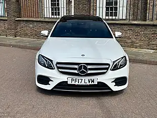 Used 2017 Mercedes-Benz E Class AMG Line (premium) White - Interior and Exterior details 2