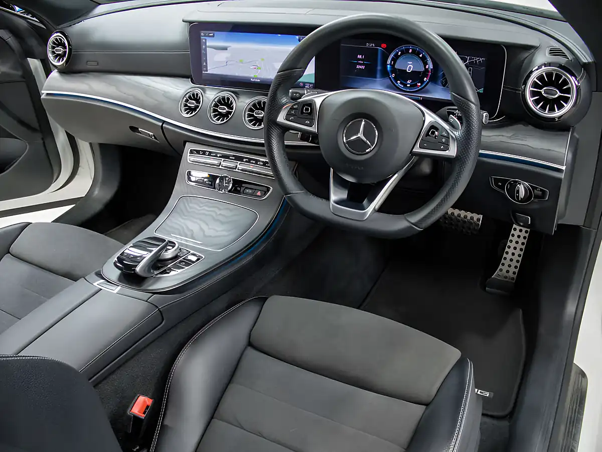 Used 2017 Mercedes-Benz E-Class AMG Line Premium+ White - Interior and Exterior details 10