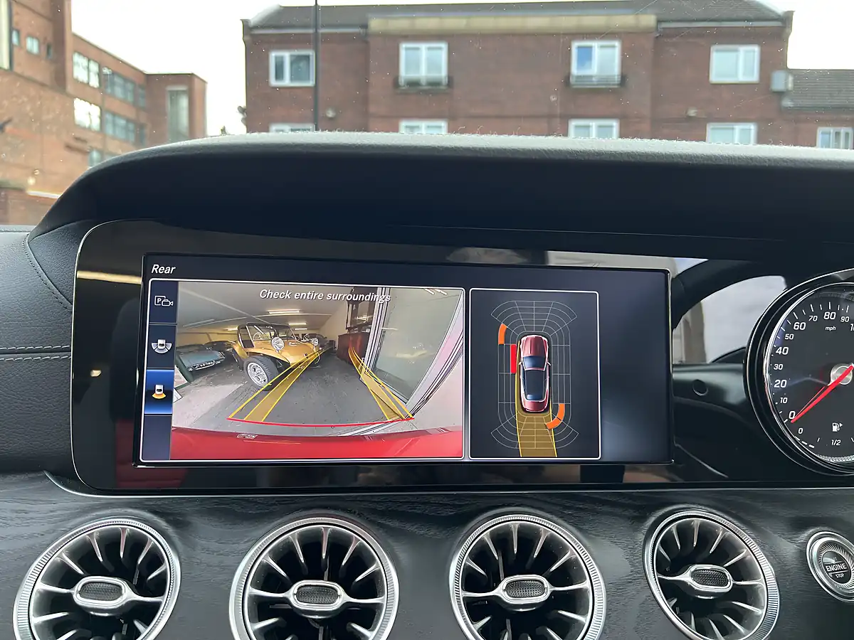 Used 2017 Mercedes-Benz E Class AMG Line Red - Interior and Exterior details 13